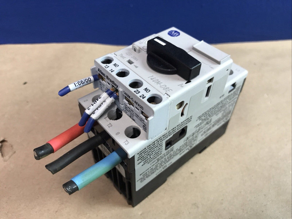 Allen Bradley 140M-D8E-C16 Motor Protection Circuit Breaker w/ 140M-C-AFA20