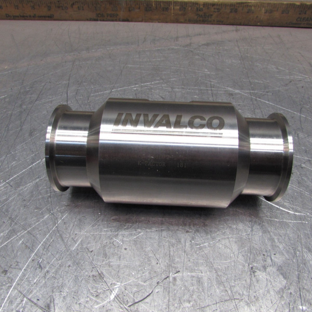 NEW! INVALCO WSP5/2000 , SS TURBINE FLOWMETER  ,2" TRI-CLAMP ,N/NIB! MAKE OFFER!