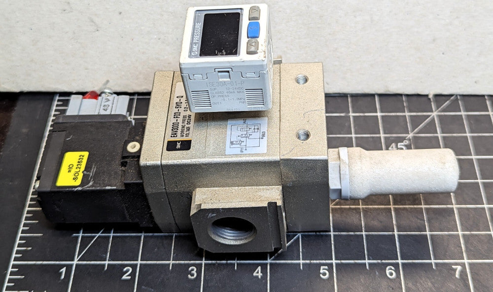 SMC EAV3000-F03-5Y-Q Soft Start Valve Working Pull [OF18]