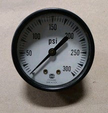 AMETEK 050755 GAUGE 0 TO 300 PSI 0.250 IN. NPT DIA 2 IN DIA U.S.GAUGE F124