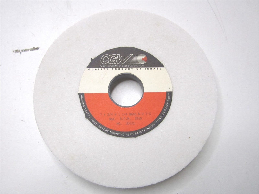 CGW (35631) WA46-K-V T5 7" X 3/4" X 1-1/4" Surface Grinding Wheel