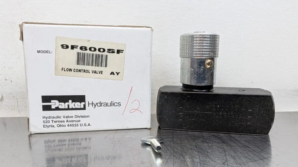 Parker 9F600SF Flow Control Valve 5000 PSI 8 GPM