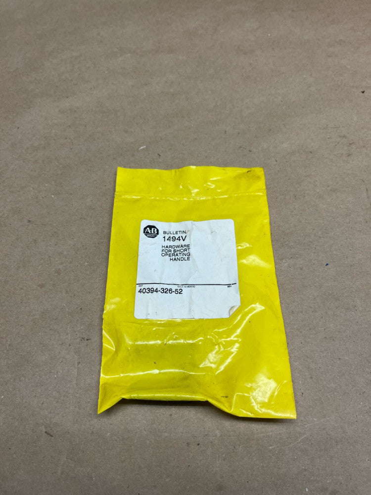 Allen-Bradley 40394-326-52 Hardware for Short Operating Handle Bulletin 1494V
