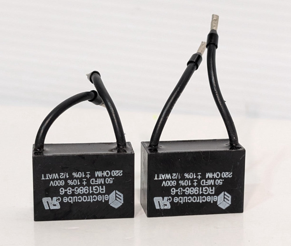 Lot of 2: Electrocube RG1986-8-6 single phase surge suppressor capacitors