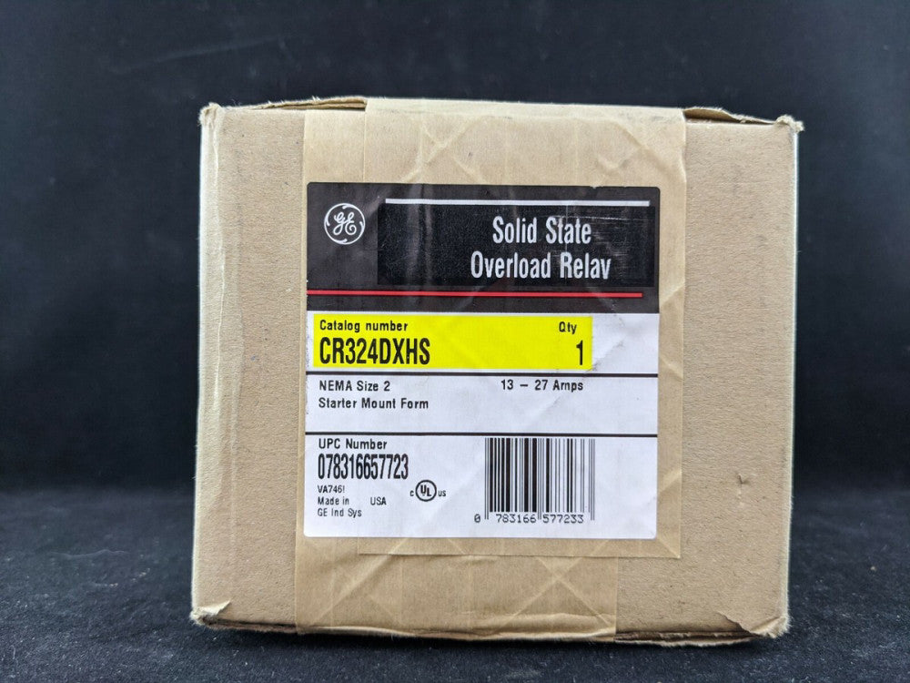 General Electric CR324DXHS Overload Relay NEMA 2 13-27 Amps