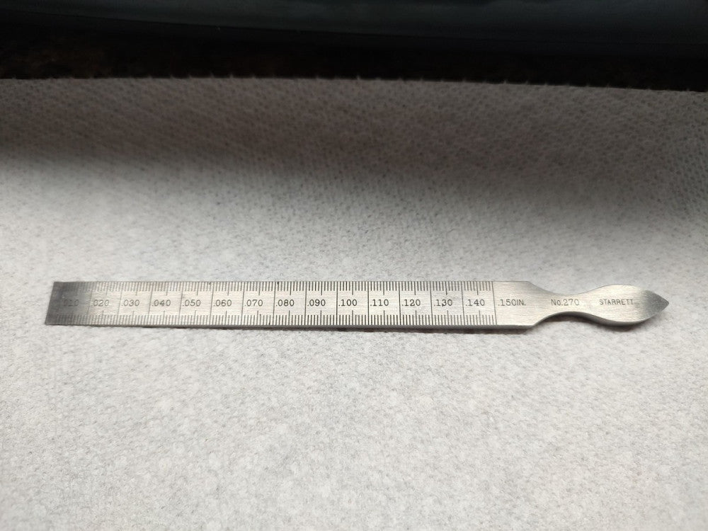 STARTETT NO. 270 TAPER GAGE