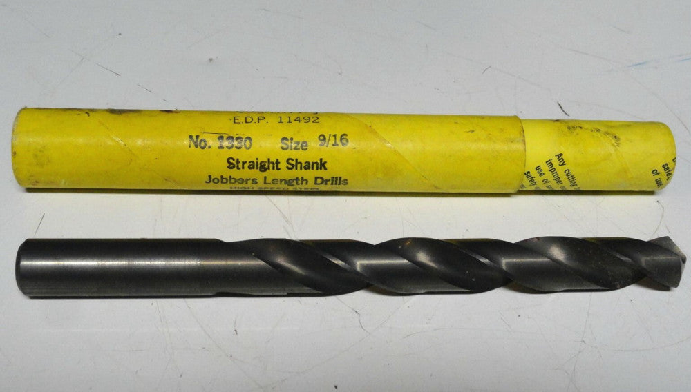 MORSE ~ STRAIGHT SHANK ~ No. 1330 ~ 23/64 ~ HIGH SPEED STEEL ~ NEW 