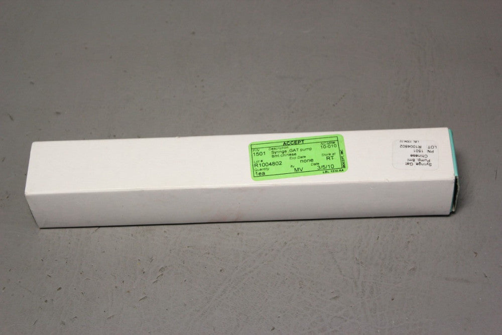 NEW GAT PUMP SYRINGE 8ML 1501