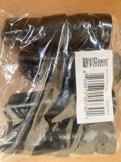 (CASE OF 144) BAR PRODUCTS - UNIVERSAL DUST CAP FOR POURERS - BLACK (NEW)