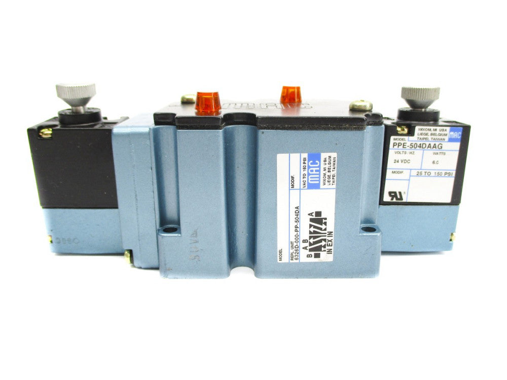 MAC 6326D-000-PP-504DA 150PSI 24VDC NSNP