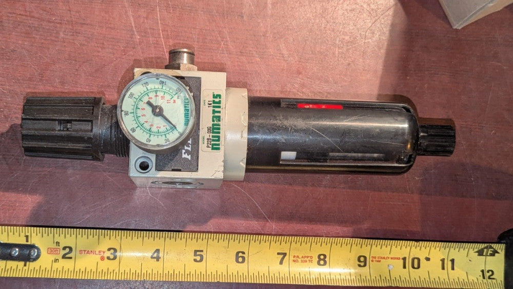 Numatics FlexiBlok Pneumatic Filter P22B-03G USED