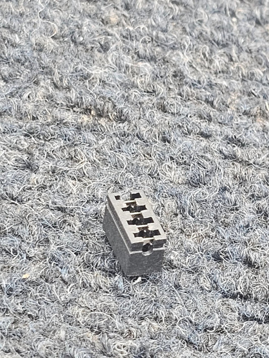 (500 PIECES) Heilind MSBG-04-G Gang Shunt 4P 2.54MM Pitch Connectors
