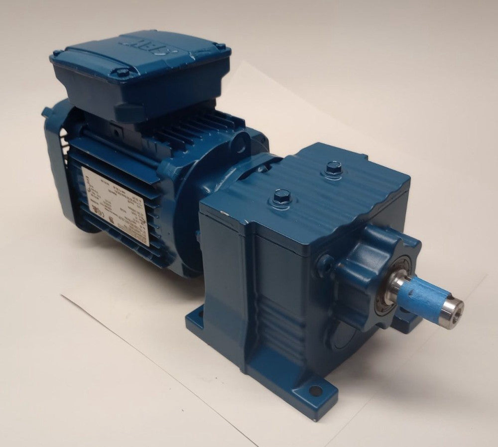 SEW Eurodrive R17-DRN71M4 x 4.51 Used Gear Motor 0.50hp 1730/384rpm Ratio 4.51:1
