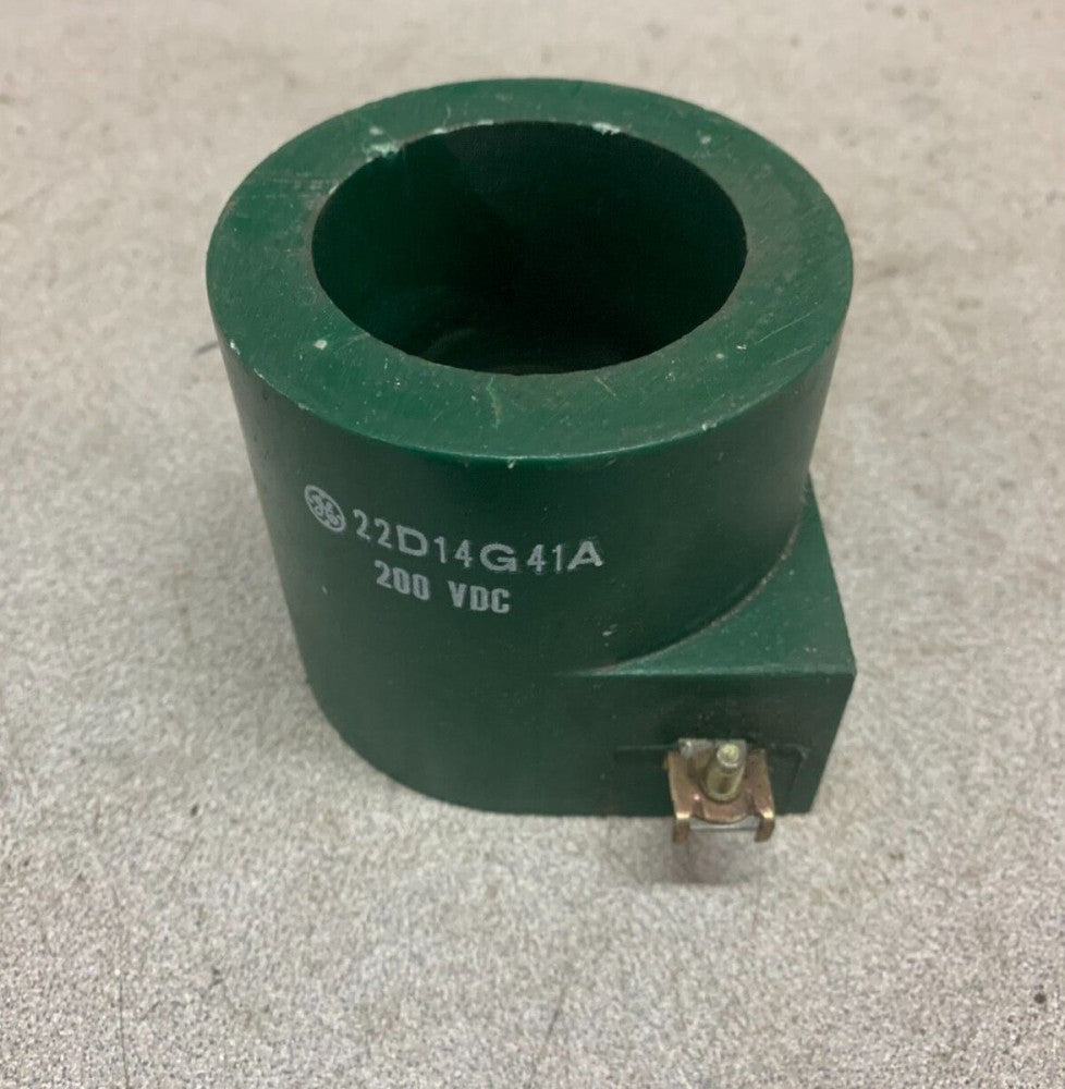NEW NO BOX GENERAL ELECTRIC 200VDC. COIL 22D14G41A