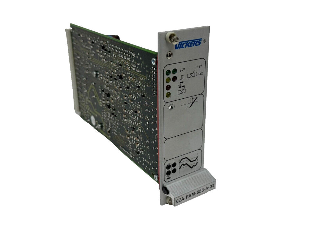 USED VICKERS EEA-PAM-553-A-32 AMPLIFIER CARD KSDG4V-3 2326004