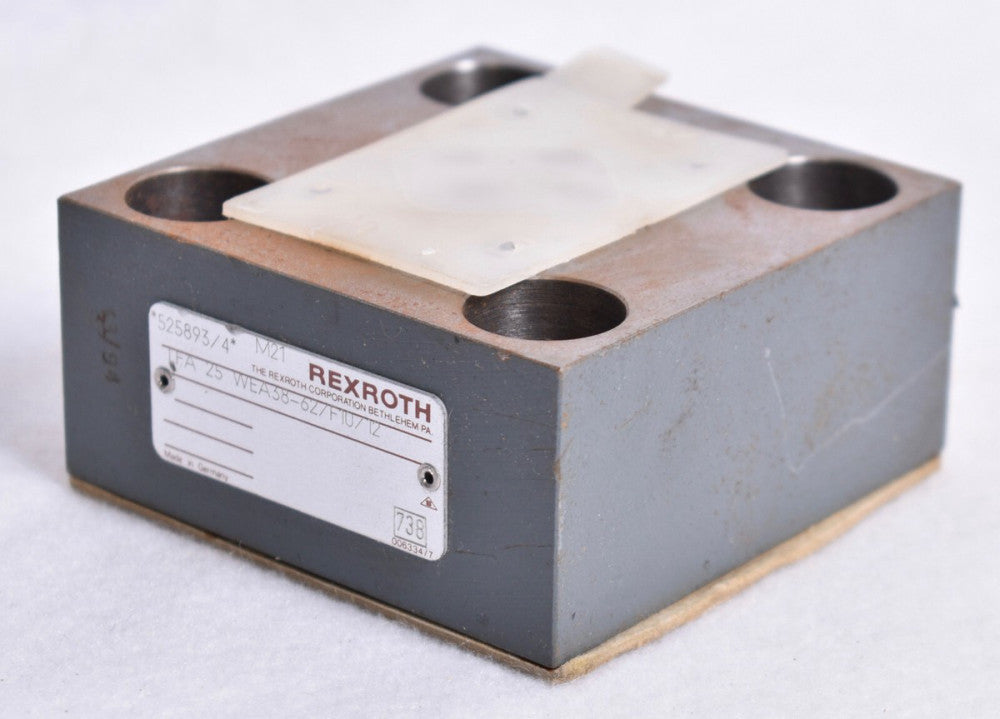 Rexroth Hydraulic Valve Manifold  LFA 25 WEA38-62/F10/12