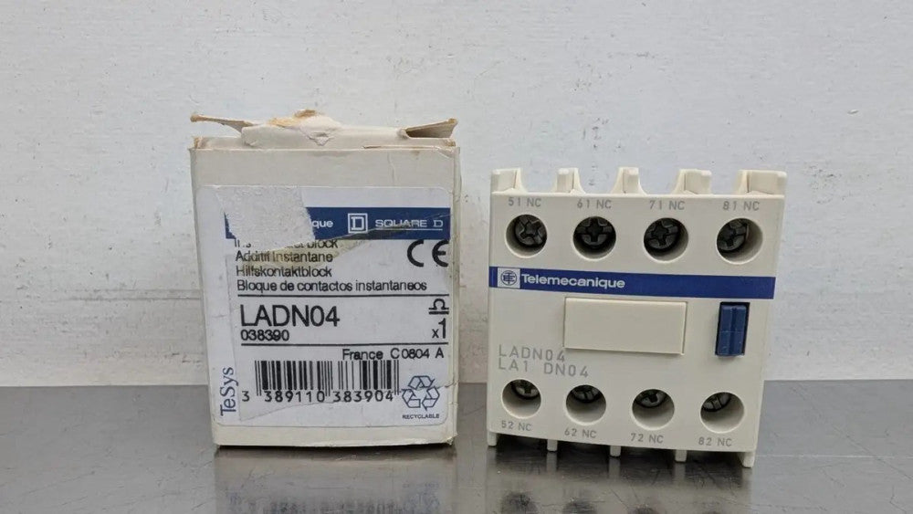 Schneider Electric LADN04 Auxiliary Contact 4NC 690VAC 10A