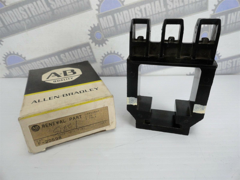 ALLEN-BRADLEY - F-20598 RENEWAL PARTS - Cross Bar Only - Sz: 1, 3 Pole (NEW)