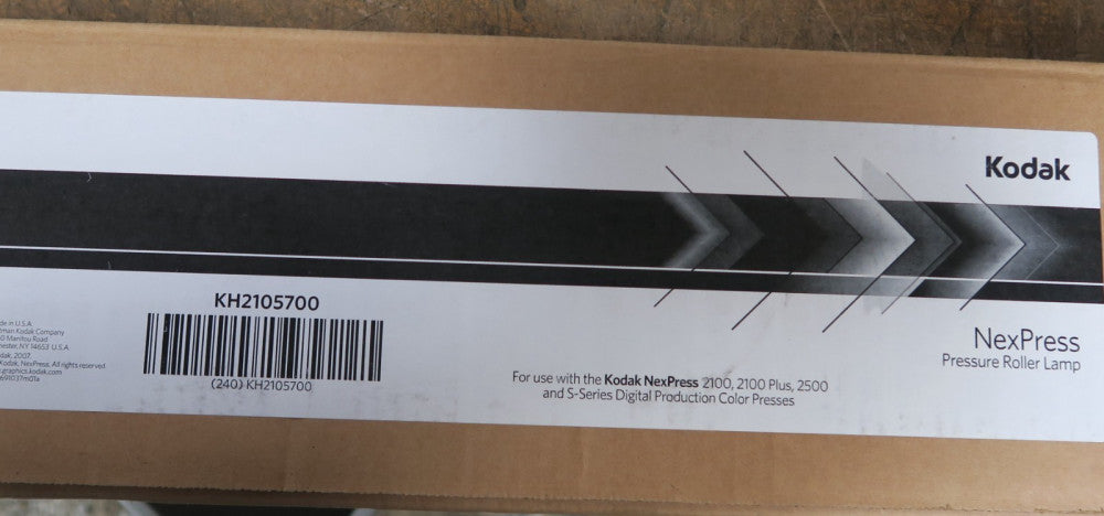 Kodak NexPress Pressure Roller Lamp KH2105700 for Digital Production Press [C1T]
