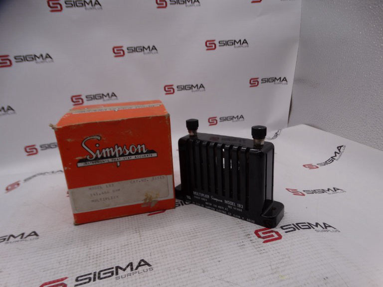 SIMPSON 08565 PANEL METER