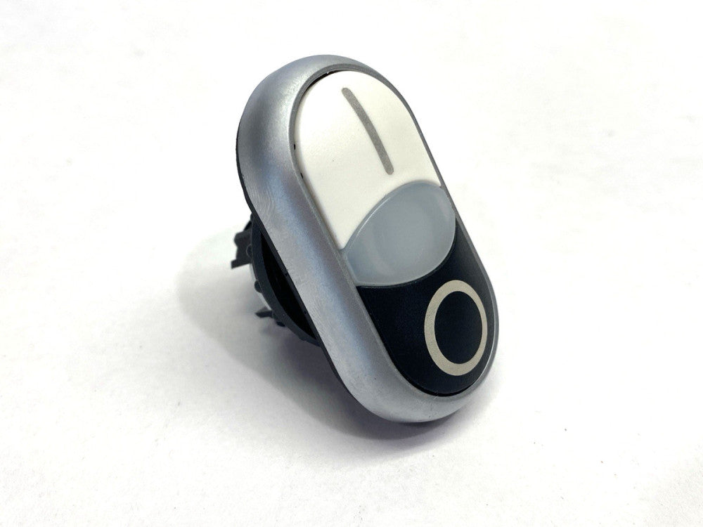 Eaton M22-DDL-WS-X1/X0 Illuminated On/Off Switch Body Pushbutton