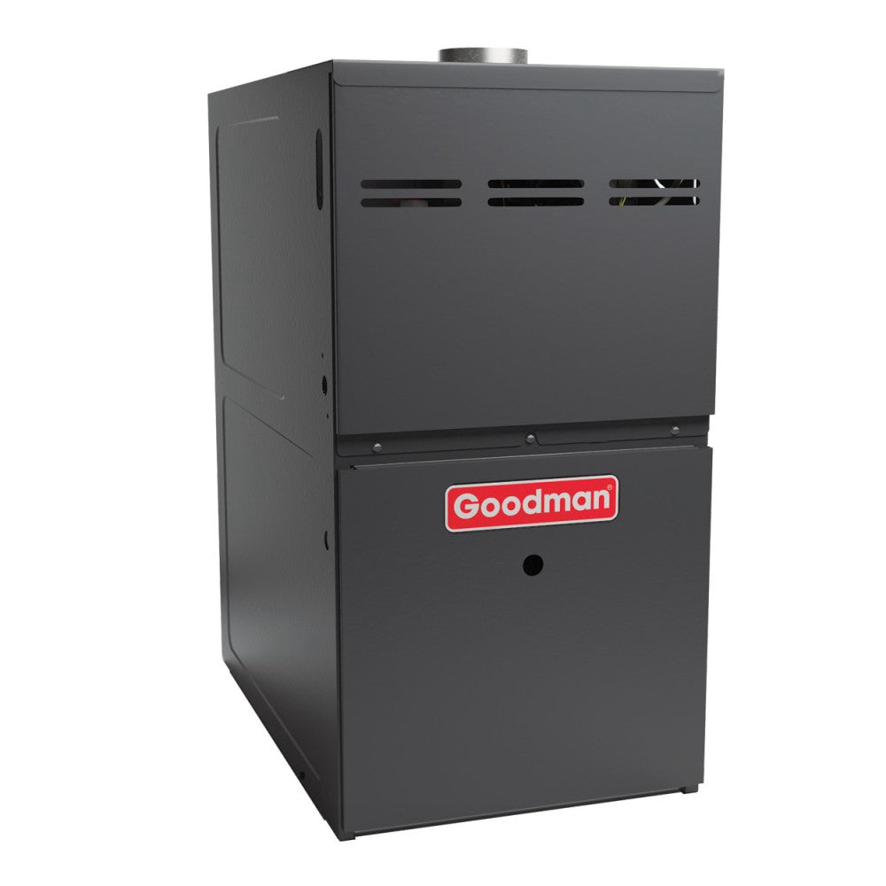Goodman 80% 40,000 BTU Single Stage Gas Furnace - 14" Width - Downflow / Hori...