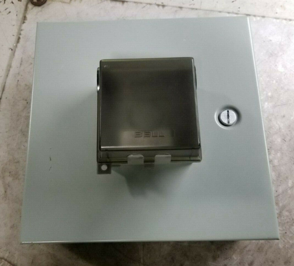 HOFFMAN A12N126 WALL MOUNT ELECTRICAL ENCLOSURE 12" x 12" x 6" HINGED
