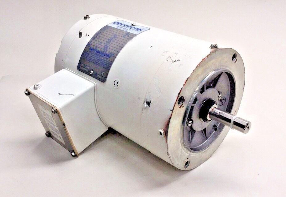 Marathon N646 Used Electric Motor EVK56T17V5330B 3ph 1hp 1725rpm 208-230/460V