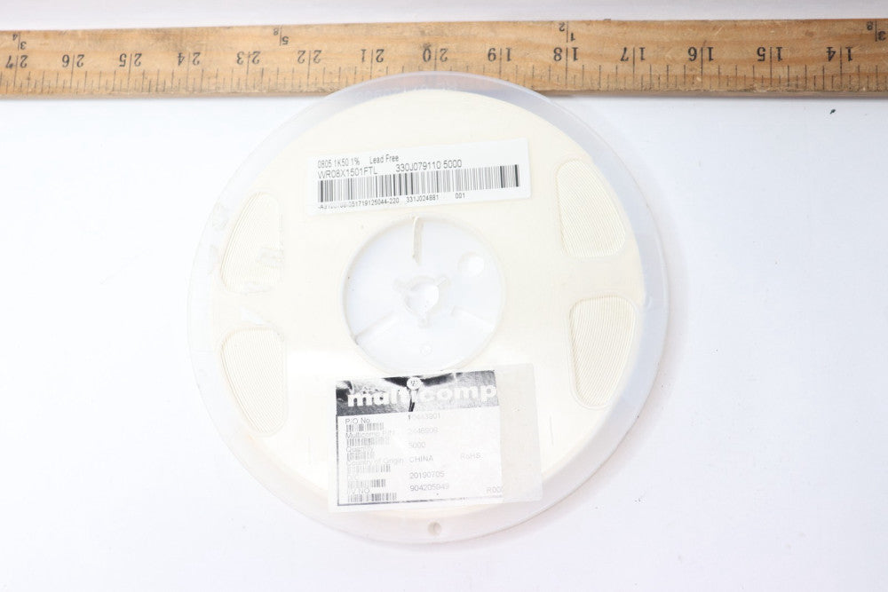 (5000-Pk) Multicomp Chip Resistor 1/8W 1.5 kOhms Â±1% 0.125W 0805 2012 Metric 