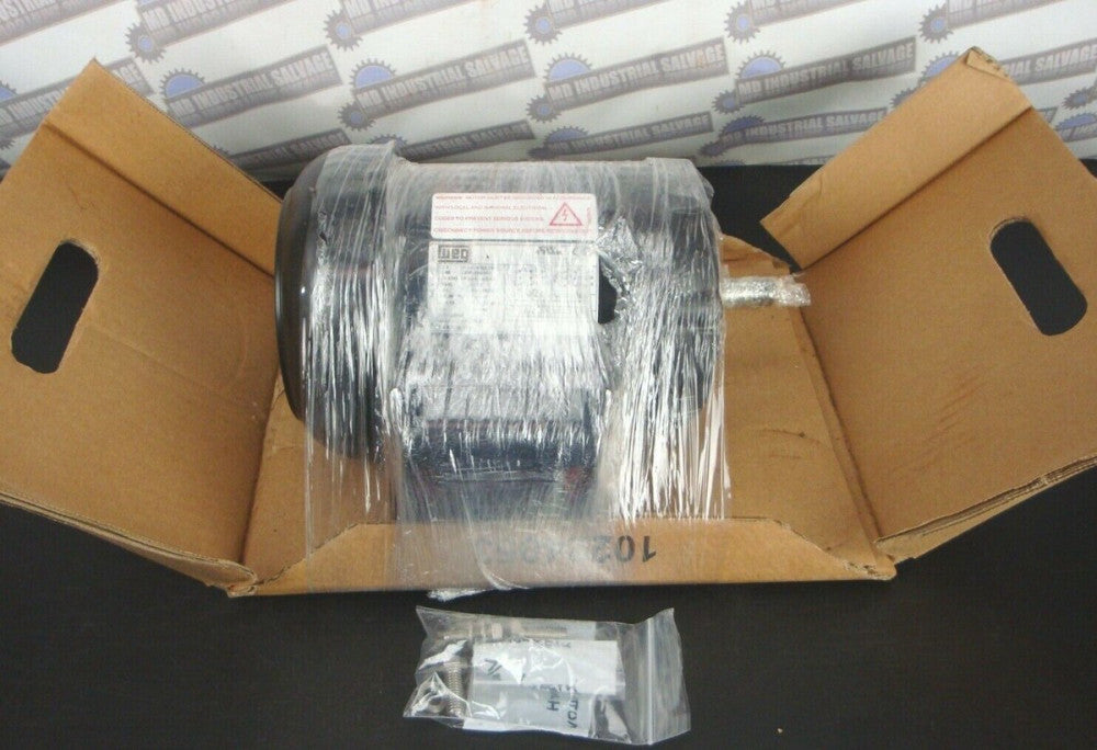 WEG -1/3 HP Electric Motor -HP04P56C 3 Ph, 230/460V V60Hz Pt# .3318ES3E56CFL-S.3