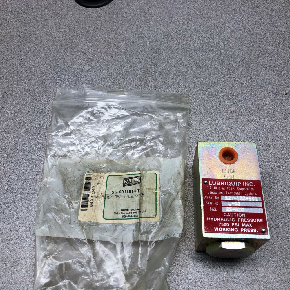 NEW NO BOX LUBRIQUIP INC 25-MIC INLINE HIGH PRESSURE FILTER 527-100-591