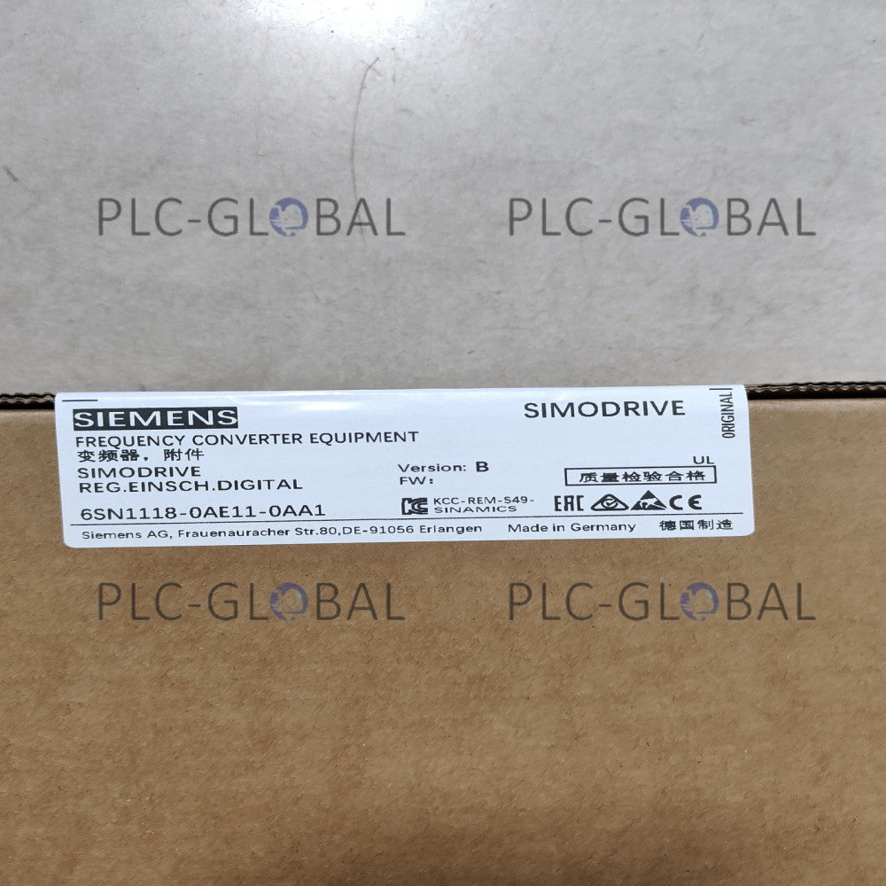 1PC New Siemens 6SN1118-0AE11-0AA1 With 1 Year Warranty Free Tax