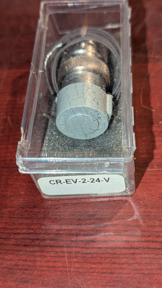 Clippard CR-EV-2-24-V 2-Way Valve, N-C In-Line Mount Wire Leads 24VDC