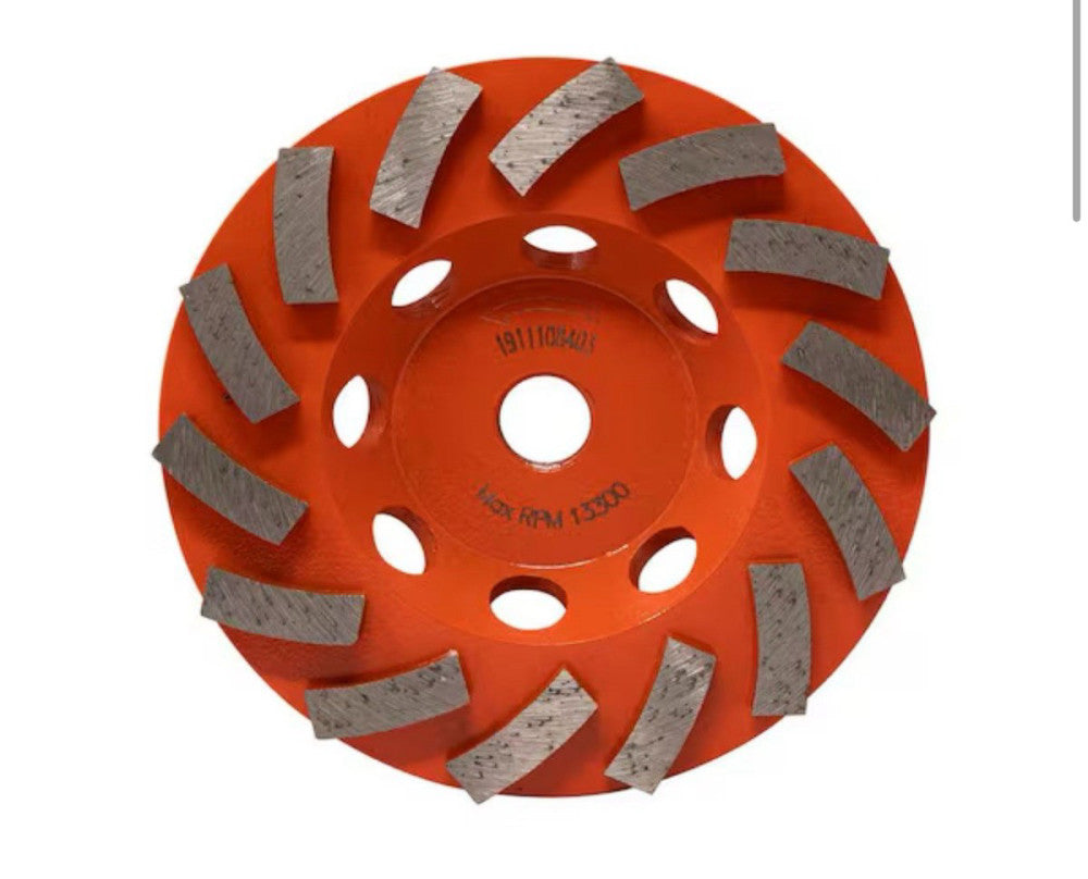 Rdigid 4-1/2 in. Diamond Turbo Cup Wheel