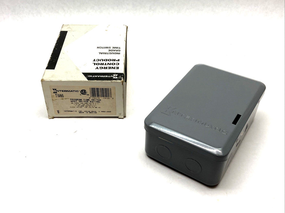 Intermatic T1905 Program Time Switch SPDT 20A 125-480VAC 1/2Hp 50Hz