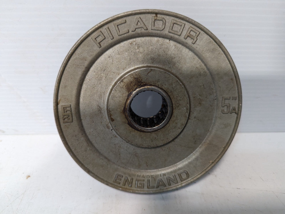 Picador 5A 5 Inch Aluminum Pulley, 1 Inch Bore