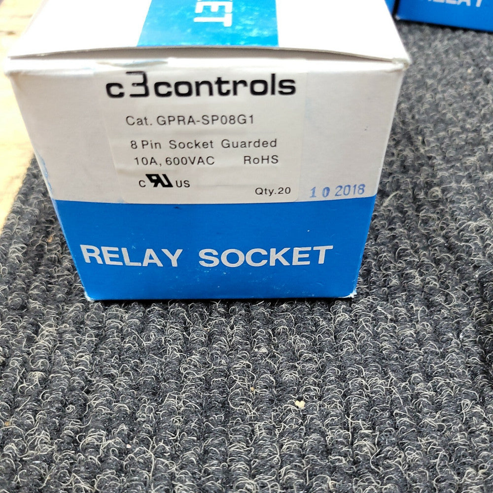 BOX OF 20 C3 CONTROLS GPRA-SP08G1 / GPRASP08G1 