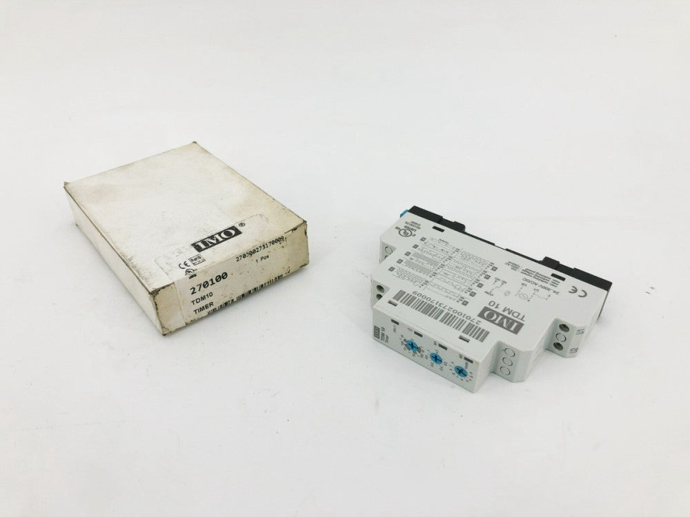 New IMO TDM10 Multifunction Timer 10A 0.1s-10d 24-350VDC 24-265VAC 270100