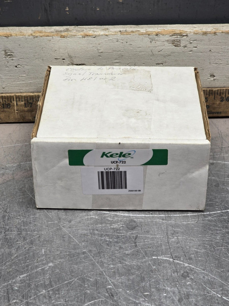KELE ELECTRIC TO PNEUMATIC SIGNAL TRANSDUCER, UCP-722, NEW IN BOX! MAKE OFFER!