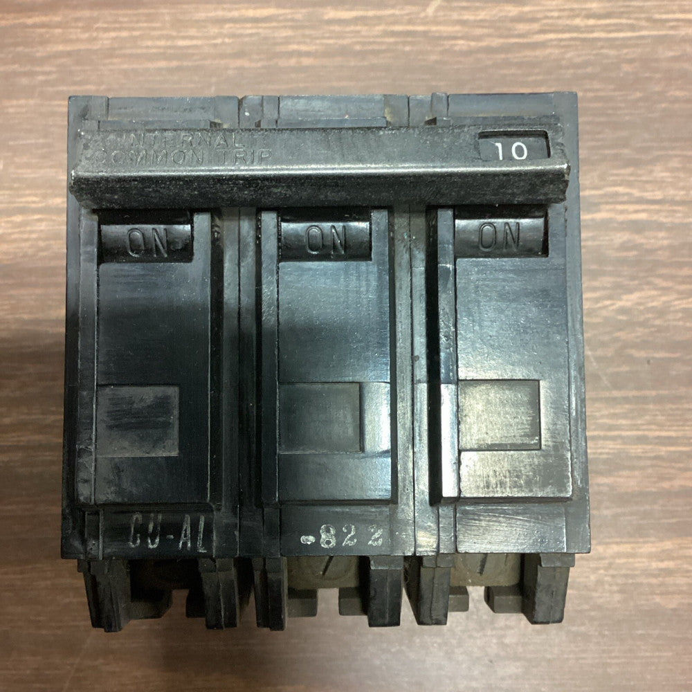 General Electric THQL32010 3 Pole Circuit Breaker 10 AMP A35