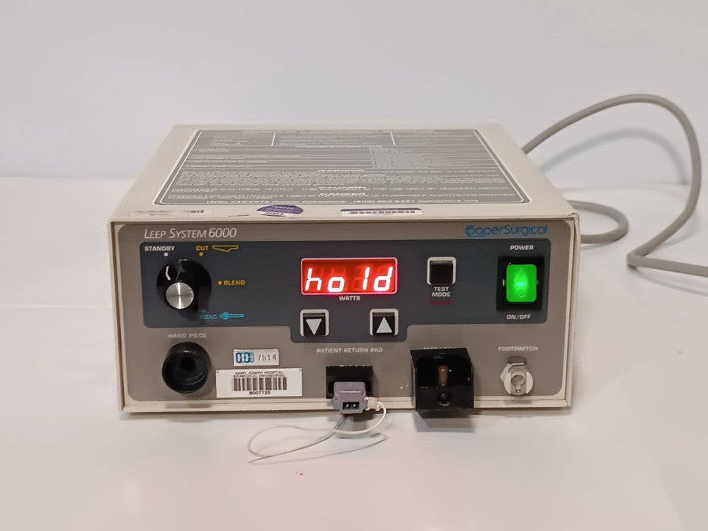 Cooper Surgical LEEP-6000 - LEEP System 6000 Electrosurgical Generator, 115v, 2a
