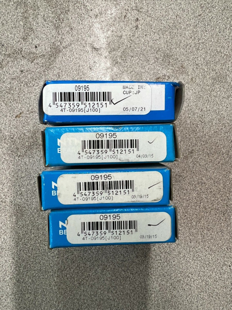 LOT OF 4 NEW IN BOX NTN BEARING RACE 4T-09195