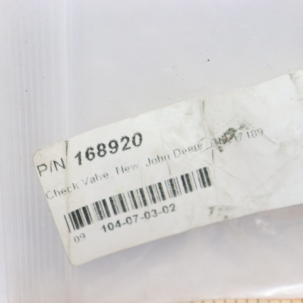 Check Valve 168920