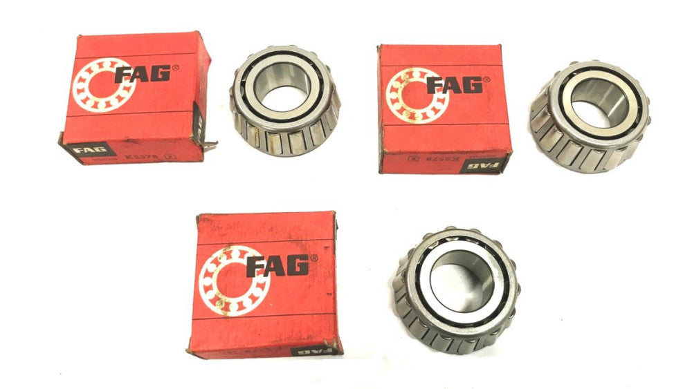 FAG Tapered Roller Bearing K2578 [Lot of 3] NOS