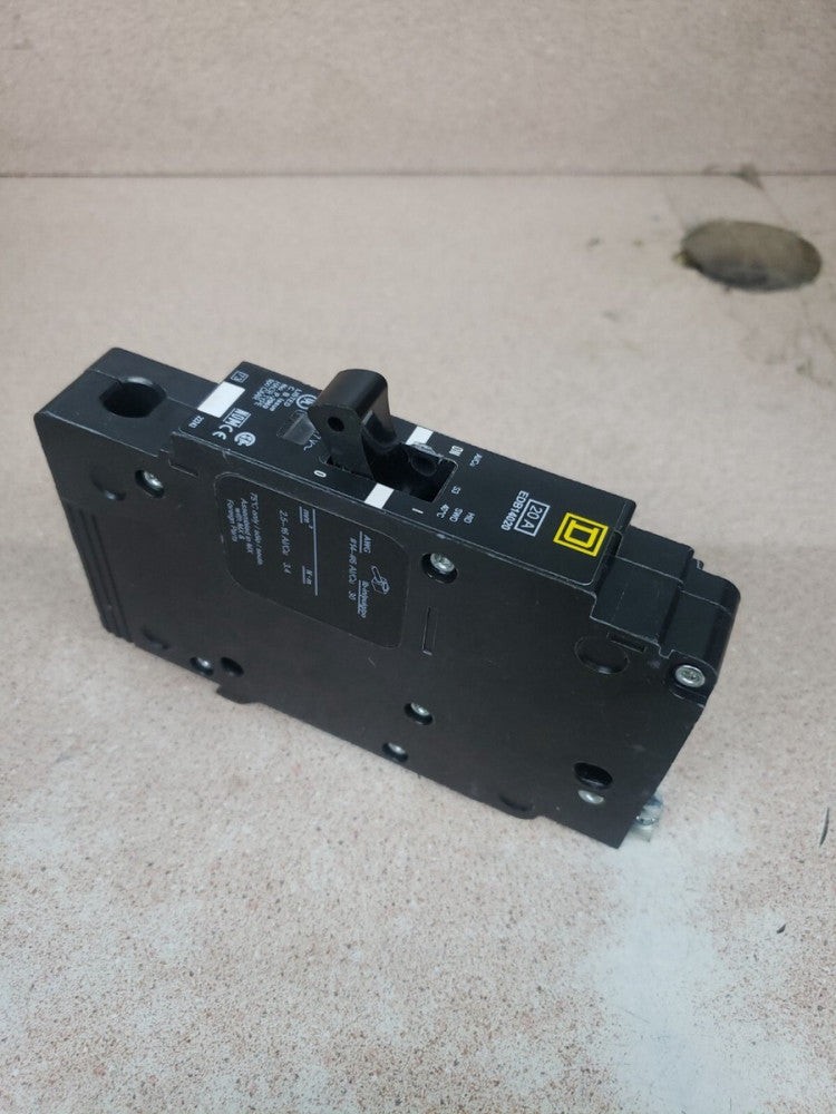 1) New no Box! Square D EDB14020 20A 120/277VAC 1 Pole Circuit Breaker
