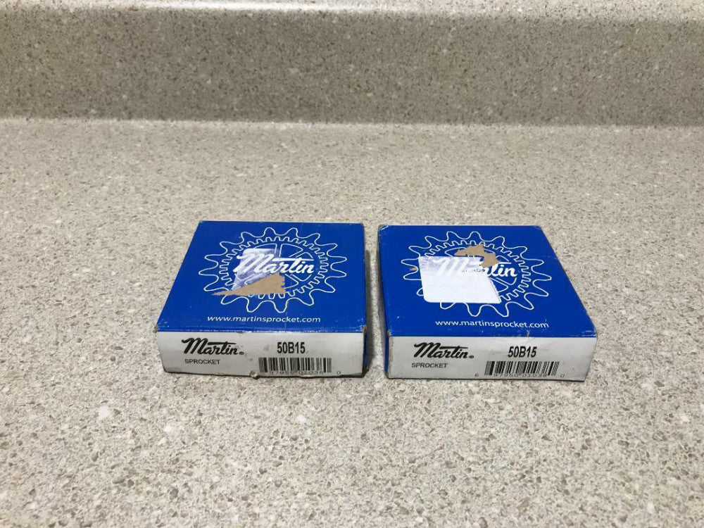 Martin Sprocket 50B15 NEW (Lot of 2)