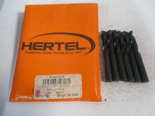 (83238816) 0.295" x 1-9/16" x 2-3/4" Spiral HSS Screw Machine Drill Bit - Qty 6 