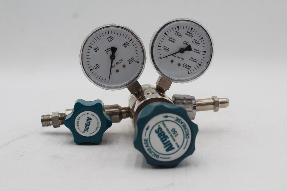 Airgas Y12-N245E ServoDome Regulator 3500 PSI in/150PSI Out