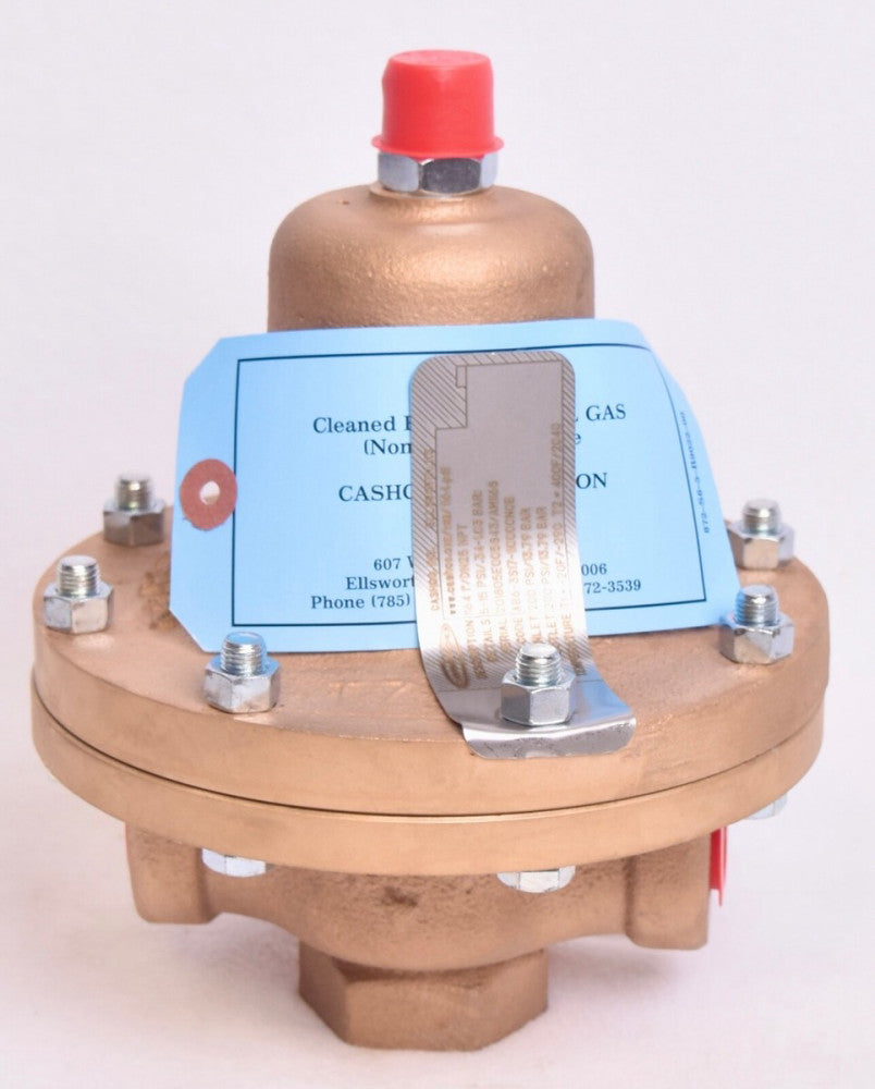 Cashco 1164 Bronze Back Pressure Relief Regulator Valve 1" DN25 NPT S-1542 3155