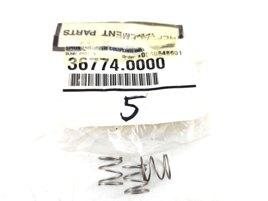 3pcs Bunn Spring Hopper Coupling IMIX 36774.0000